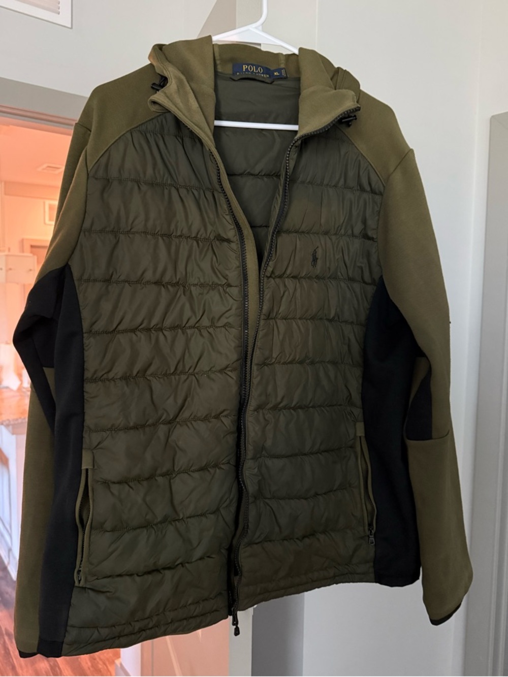 Polo Ralph Lauren men’s jacket puffer hoodie